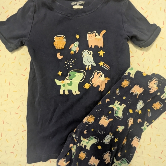 Old Navy Other - Old Navy Outer Space Animals Pajamas